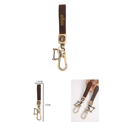 Genuine Leather Keychain