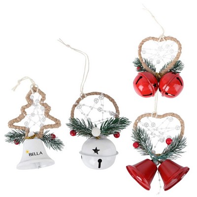 Christmas Bell Hanging Ornament Decorative