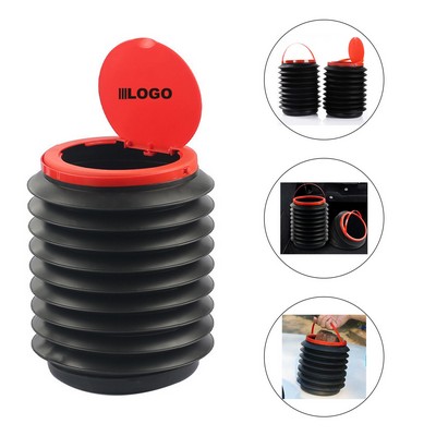 4L Multifunction Pp Foldable Car Trash Can