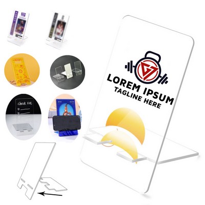 Portable Acrylic Mobile Phone Stand