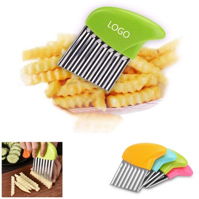 Stainless Steel Wavy Slicer With Sharp Blade