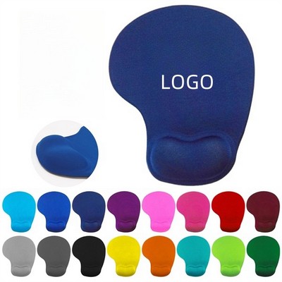 Custom Logo Wrist Rest Mouse Pad