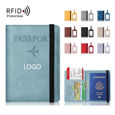 Passport Holder & Luggage Tag Set