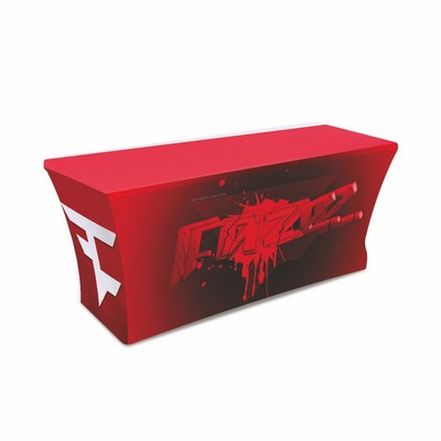 4' Monza™ TruFit™ Tablecloth, Dye Sublimation Print