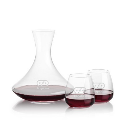 Senderwood Carafe & Hogarth Stemless Wine