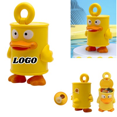Duck-Shaped Can-Style Water-Spraying Toy