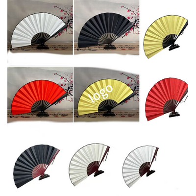 Silk Cloth Folding Fan