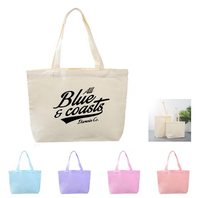 Natural Canvas Tote Bag