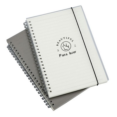 Spiral Attached Fixed Cord Journal/B5 Notebook