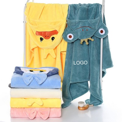 Baby Cute Cape Bathrobe