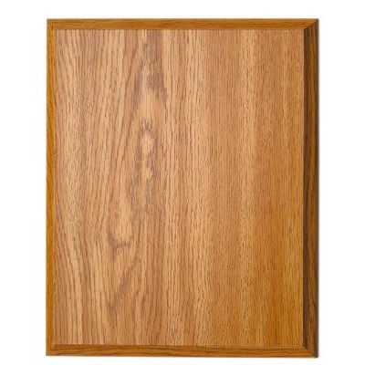 7" x 9" Oak Finish Plaque