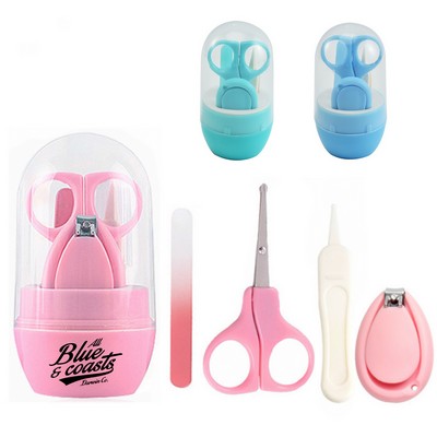 4-In-1 Baby Nail Care and Clipper Set with Cute Protective Case