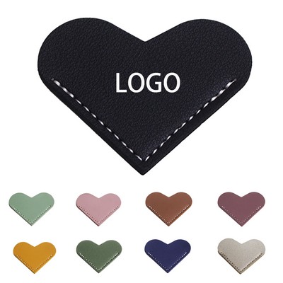 Portable Heart-shaped Bookmark