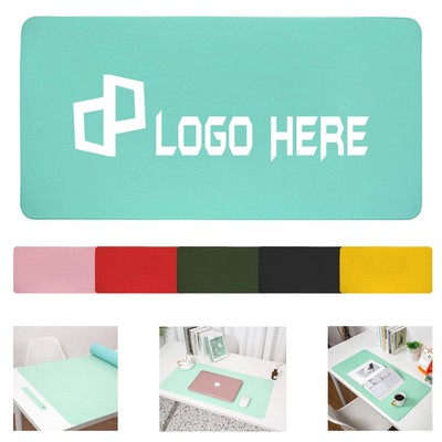 Double-Sided Pu Desk Mouse Pad