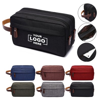 New Retro Oxford Cloth Handheld Makeup Bag
