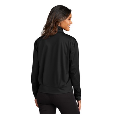 Port Authority® Women's C-FREE Double Knit Full-Zip Jacket