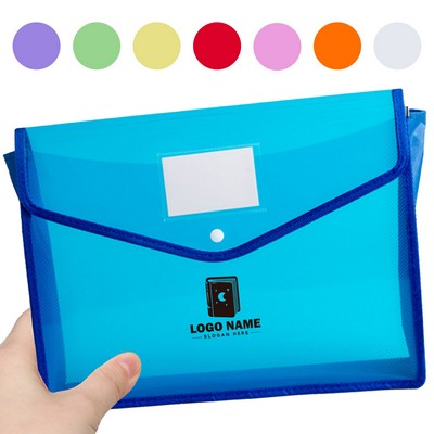 Plastic Envelope File Folder