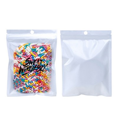 Clear Zip Resealable Pouch