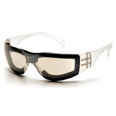 Intruder Safety Glasses, Indoor/Outdoor Frame and Hard-Coated Anti-fog Lens with Foam Padding