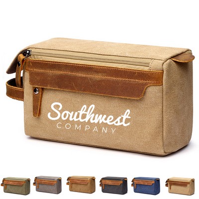Leather Toiletry Bag