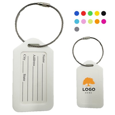 Custom Plastic Travel Luggage Tag