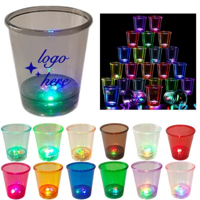 2Oz Light Up Shot Plastic Cup