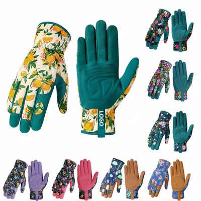 Breathable Printed Gardening Gloves
