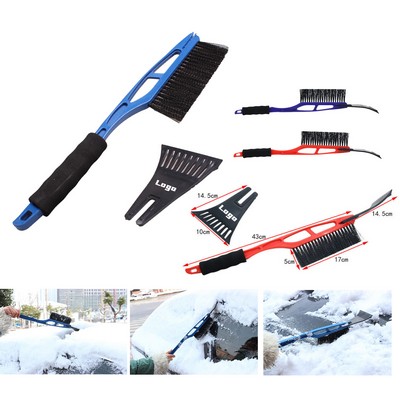 2-in-1 Ice Scraper Snow Brush