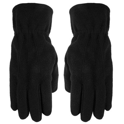 Fleece Text Gloves BLANK