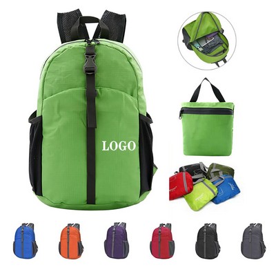 Portable Polyester Travel Backpack