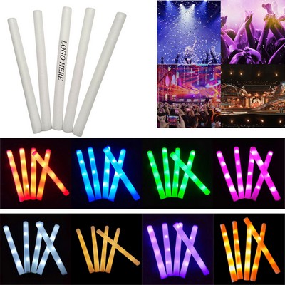 Halloween Foam Glow Sticks - Led Light-Up Party Sticks