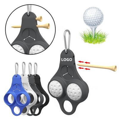 Silicone Golf Ball Holder Sleeve