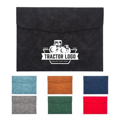 Premium PU Leather Document Bag