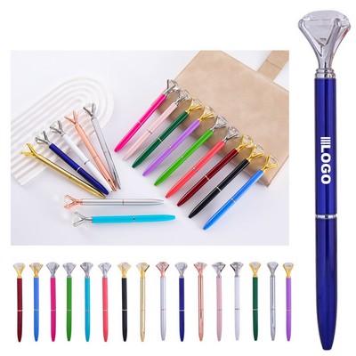 Diamond Metal Ballpoint Pen