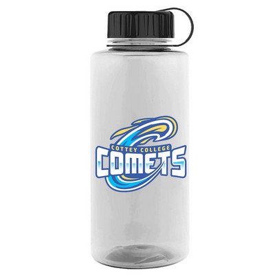 Garyline® Mountaineer Tritan® Bottle with Tethered Lid - 36 oz.