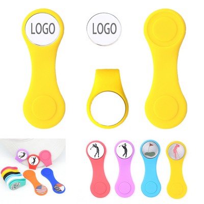 Golf Magnetic Silicone Hat Clip