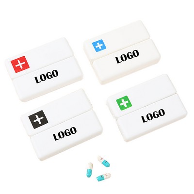 7 Compartments Portable Pill Organizer