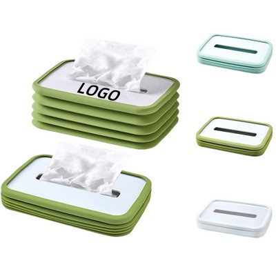 Foldable Silicone Tissue Box