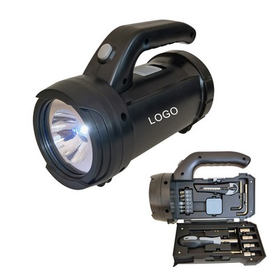 Portable Camping Lantern Emergency Flashlight with Hardware Tool Kit