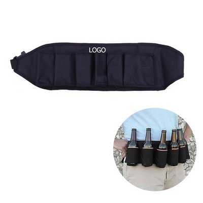 Party Camping Picnic Beer Belt Waist Strap with Buckle