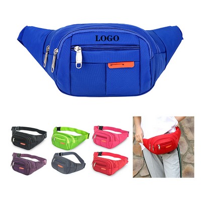 Rain-resistant Waist Pack for Outdoor Activities