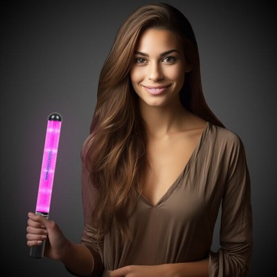 Pink LED Sparkle Patrol Wand(Full Color)
