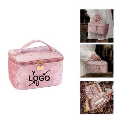 Plush Star Beauty Pouch