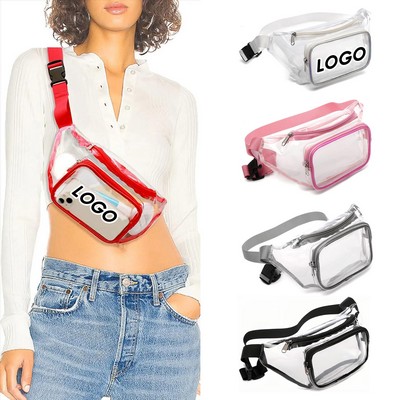 Transparent PVC Waist Bag