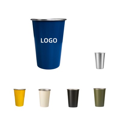 16oz Stainless Steel Pint Cup