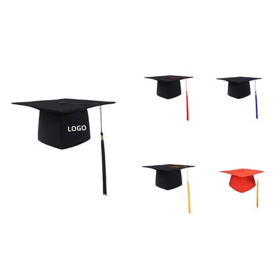 Mortarboard Graduation Cap with Tassel