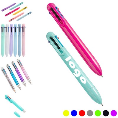 6-in-1 Retractable Ballpoint Pen