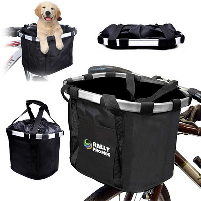 Folding Detachable Bike Basket