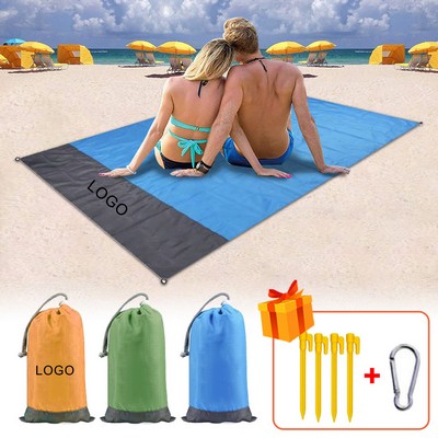 Picnic Blanket Waterproof Beach Blanket Outdoor Portable Picnic Mat Camping Ground Mat