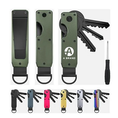 Anodized Aluminum EDC Key Organizer